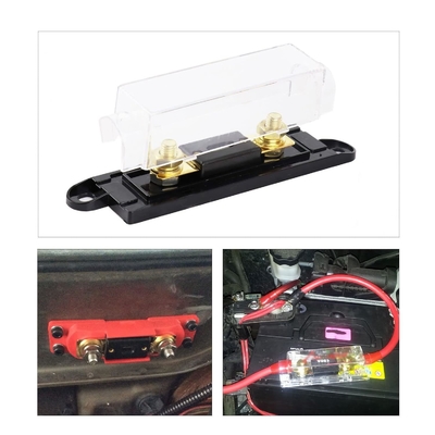 รับประกันความปลอดภัย CSA อนุมัติ 500A Inline Fuses Cover Protective รวมรถยนต์