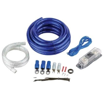 0 Gauge Car Amps Amplifier Wire Wiring Kit พร้อมสแตนดาร์ทการวัดสายไฟอเมริกันและตัวนําสีใด ๆ CCA หรือทองแดง