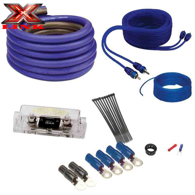 OFC Copper หรือ CCA 4GA Amplifier Wiring Kit สําหรับเสียงรถยนต์ เพิ่มประสบการณ์เสียงของคุณ