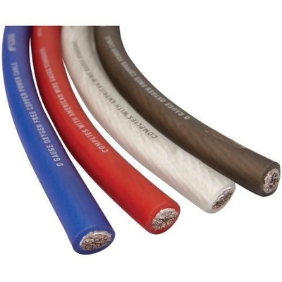 0gauge OFC สายไฟฟ้าเสียงรถยนต์ สีใด ๆ วัสดุนําอัลลูมิเนียมทองแดง