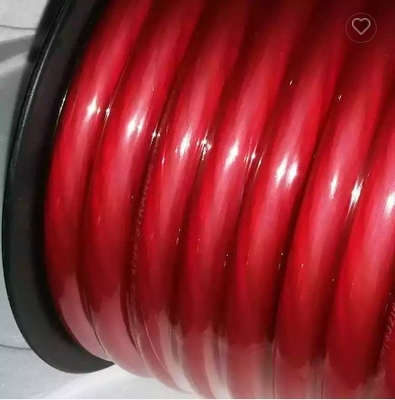 50ft OFC 1/0 Gauge ขนาดใหญ่ สายไฟฟ้าสีดําสําหรับเสียงรถยนต์ ไม่มีเครื่องเชื่อม