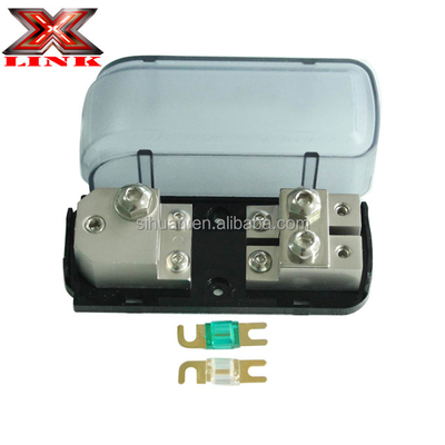 400 แอมเปอร์ 12 วอลต์ เครื่องขยายเสียงรถยนต์ ANL AFS Fuse Holder บล็อกการจัดจําหน่ายสําหรับการจัดการพลังงาน
