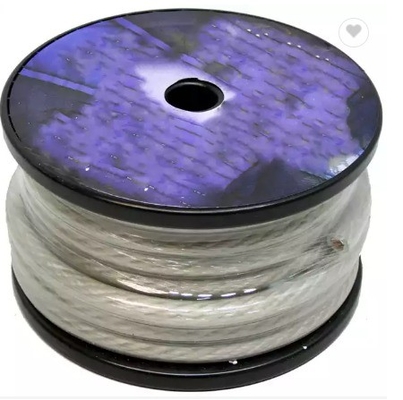50ft OFC 1/0 Gauge ขนาดใหญ่ สายไฟฟ้าสีดําสําหรับเสียงรถยนต์ ไม่มีเครื่องเชื่อม