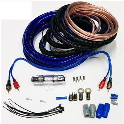 OFC COPPER OR CCA 2500W 2000W 1500W ชุดเชื่อมต่อเครื่องขยายเสียงรถยนต์สําหรับสายเสียงรถยนต์