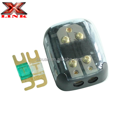 400 แอมเปอร์ 12 วอลต์ เครื่องขยายเสียงรถยนต์ ANL AFS Fuse Holder บล็อกการจัดจําหน่ายสําหรับการจัดการพลังงาน