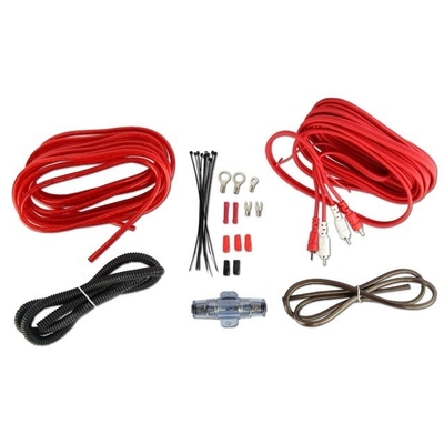 PVC Jacket 0 4 8 10awg Gauge Auto Car Amp Amplifier Wiring Kit with RCA Connector ประเภทเครื่องเชื่อม