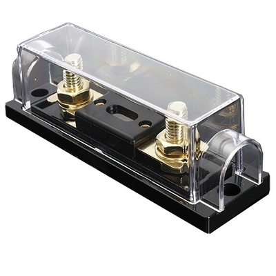1/0 4 Gauge Car Professional ANL Fuse Holder ทองหรือนิเคิลเคลือบเพื่อความคุ้มกันสูงสุด