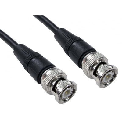 สายเคเบิลโคเอชเชียลประกอบด้วยพีวีซี RG59 สําหรับระบบถ่ายภาพ CCTV BNC