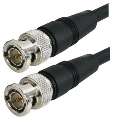 สายเคเบิลโคเอชเชียลประกอบด้วยพีวีซี RG59 สําหรับระบบถ่ายภาพ CCTV BNC