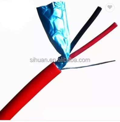 14 16 AWG 2/C 4/C เนื้อแข็ง 100% ทองแดง EWCS FPLP คาเบิ้ลสัญญาณไฟฟ้าที่ป้องกันไฟ