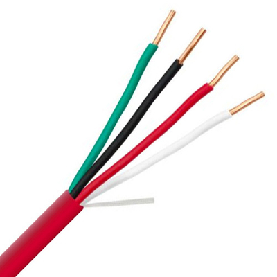 สายสัญญาณไฟ LSZH 8c พร้อมหมวกภายนอกแบบเทอร์โมพลาสติกและอุปกรณ์กันยางซิลิคอน