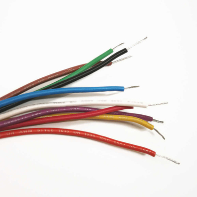 22AWG 1015 สายเชื่อมทองแดงกระป๋อง 600V สายเชื่อม EN5075-2014 UL 1007/1015 มาตรฐาน