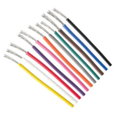 22AWG 1015 สายเชื่อมทองแดงกระป๋อง 600V สายเชื่อม EN5075-2014 UL 1007/1015 มาตรฐาน