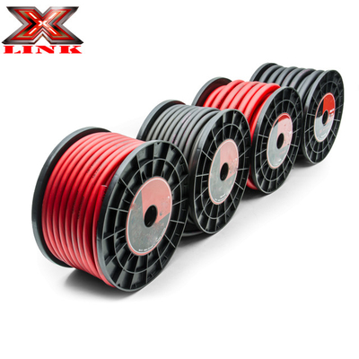 ทองแดง 0 4 Gauge Car Audio Power Wire Cable OFC สีแดง สีฟ้า สีเขียว สีม่วง สีเหลือง สีชมพู ส้ม