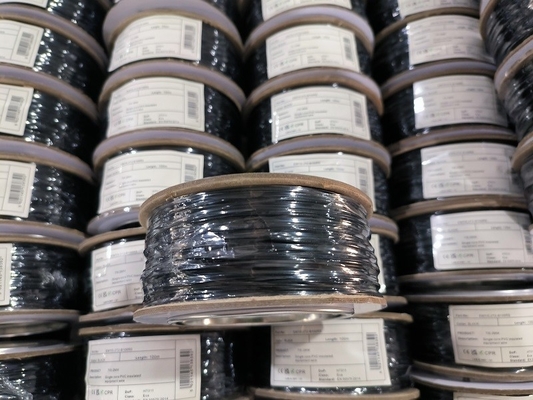 22AWG 1015 สายเชื่อมทองแดงกระป๋อง 600V สายเชื่อม EN5075-2014 UL 1007/1015 มาตรฐาน
