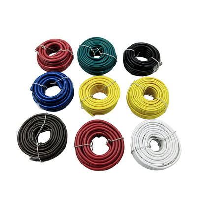 โวลเตชั่นต่ํา 10 12 14 16 18 GA AWG Gauge เครื่องจักรยานยนต์ไฟฟ้า สายเดียวที่มีสายนําทองแดง Jacket PVC