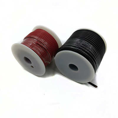 โวลเตชั่นต่ํา 10 12 14 16 18 GA AWG Gauge เครื่องจักรยานยนต์ไฟฟ้า สายเดียวที่มีสายนําทองแดง Jacket PVC