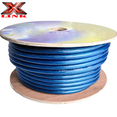 เสื้อ PVC นุ่ม 1/0 2 AWG OFC สายไฟทองแดงกระป๋อง