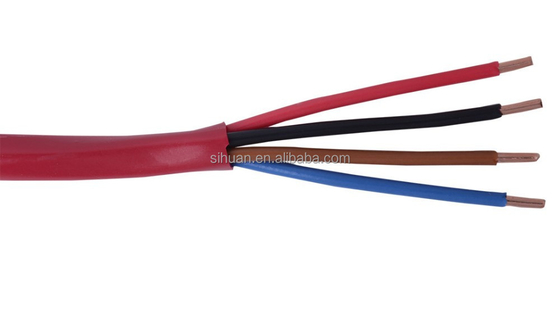 สายสัญญาณไฟฟ้าที่มีใบรับรอง CE 2c 4c 6c 1.5mm2 2.5mm2 0.80mm สายทองแดงเปล่า