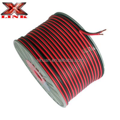 เสื้อพีวีซีอ่อน Super Flex สีฟ้า / สีดํา สเปคเกอร์เคเบิลสําหรับผลงานเสียงสูงสุด