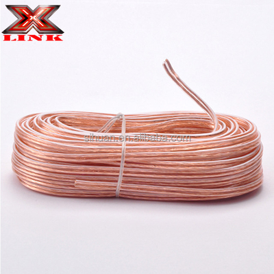 ไม่มี เครื่องเชื่อมประเภท หนา Speaker สายเคเบิล 22 24 18 16 Gauge AWG Speaker ใส