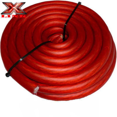 เสื้อ PVC นุ่ม 1/0 Awg เสียงรถไฟฟ้าสายไฟฟ้า Ofc สายทองแดง