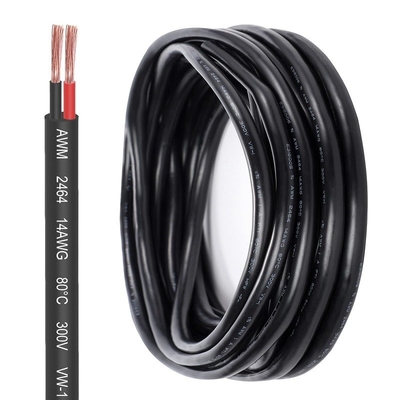14 Gauge 2/3 Stranded Copper Conductor PVC Cord สําหรับ LED Strip Lighting และอุตสาหกรรมรถยนต์