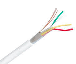 คอนดิวเตอร์ทองแดงเปล่า 2c 4c 8c 12c 20c สายสัญญาณไฟฟ้าที่ติดกับ PVC