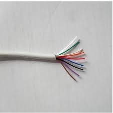 คอนดิวเตอร์ทองแดงเปล่า 2c 4c 8c 12c 20c สายสัญญาณไฟฟ้าที่ติดกับ PVC