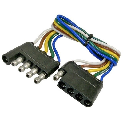 คอนดิวเตอร์ทองแดงที่ระบาย 12V 36V แม็กซ์ 14 Gauge 7 Way Extension RV Trailer Wire Cable