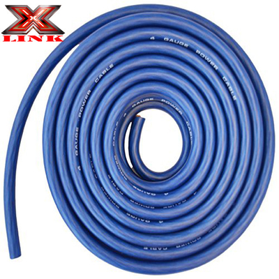 0 Gauge OFC สายไฟฟ้าแบบ Frosted สําหรับการปรับปรุงระบบเสียงรถยนต์ที่ความดันต่ํา