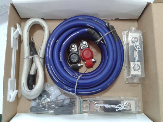 สายเสียงหญิง-หญิง และสาย 4GA RCA สําหรับชุดติดตั้งสายไฟเครื่องขยายเสียงรถยนต์