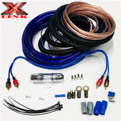 สายเสียงหญิง-หญิง และสาย 4GA RCA สําหรับชุดติดตั้งสายไฟเครื่องขยายเสียงรถยนต์