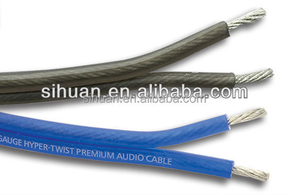 14 Gauge AWG OFC สายเสียงทองแดงกระป๋องสําหรับรถบ้านเสียง PVC Jacket ป้องกัน