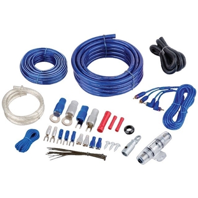 4awg Amp Installation Cable Kit 2500W คาร์ออดิโอเคเบิล คิทที่มีตัวนําทองแดงเปล่า