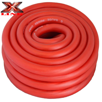 2/0 Gauge Heavy Duty Ofc Car Audio Wire Power Cable With PVC Insulation สําหรับแอมเปอร์และซับ
