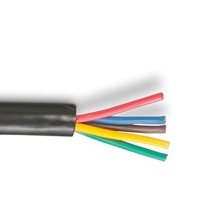 อุตสาหกรรม 7 คอนดิวเตอร์ คาเบิ้ลเรลเลอร์ 10-12-14 AWG GPT Soft PVC Jacket สีโค้ดสาย