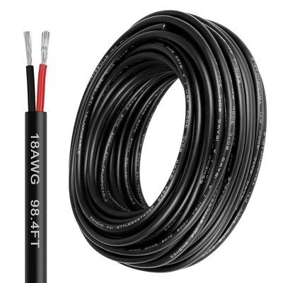 18AWG 2 คอนดักเตอร์ 20AWG 3 คอนดักเตอร์ สายไฟฟ้า สายทองแดง PVC สายทองแดง