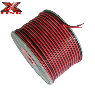 เสื้อ PVC ใส 14AWG สายเสียงยืดหยุ่น 200 ฟุต / 60.9 เมตร สําหรับเครื่องเสียงบ้านและรถ