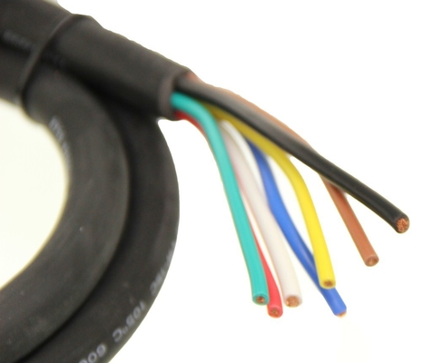 พีวีซี 7x14 Gauge Awg 100 ทองแดง สายพ่วงติดรถยนต์