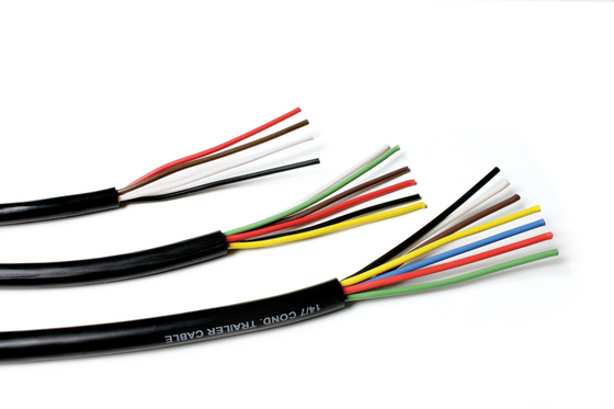 พีวีซี 7x14 Gauge Awg 100 ทองแดง สายพ่วงติดรถยนต์