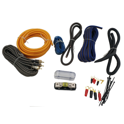 RCA สแตนดาร์ด Wire Car Audio Cable Kit และรถยนต์ แอมเปอร์ชุดสายไฟ ชาย หญิง