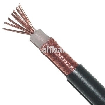 สายส่งระยะไกล RG213 สายเคเบิลโคเอชเชียลที่มี PE เงียบแน่นและสายนําทองแดง