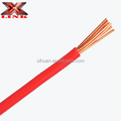 2 คอนดักเตอร์ ไฮโลไซเจนไร้สายทองแดง สาย PVC แบบยืดหยุ่นสําหรับอุปกรณ์ไฟฟ้าในบ้าน