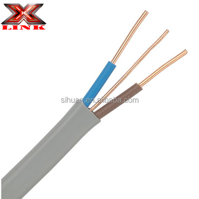 14AWG 16AWG 2.5mm 1.5mm 3 2 โคเรนด์สเตนด์แคปเปอร์เคเบิลไฟฟ้าที่มี PVC ติดกัน