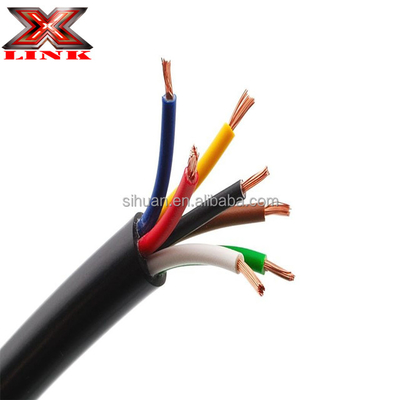 14AWG 16AWG 2.5mm 1.5mm 3 2 โคเรนด์สเตนด์แคปเปอร์เคเบิลไฟฟ้าที่มี PVC ติดกัน