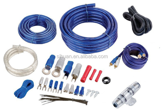 4 Gauge Car Amplifier Wiring Kit สําหรับการติดตั้งและการทํางาน