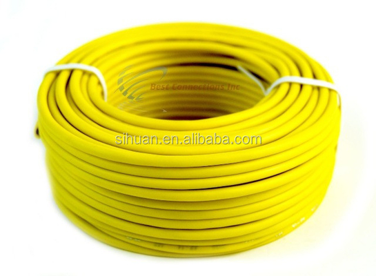 โวลเตชั่นต่ํา 10 12 14 16 18 AWG สีวัด สายนําทองแดง สายไฟฟ้ารถยนต์