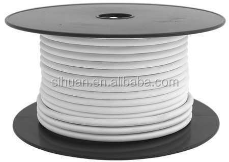 โวลเตชั่นต่ํา 10 12 14 16 18 AWG สีวัด สายนําทองแดง สายไฟฟ้ารถยนต์