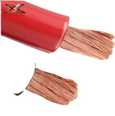 1/0 AWG Gauge คาร์ออดิโอสายไฟฟ้า สายไฟฟ้าอัลลูมิเนียมทองแดงเคลือบสําหรับการจัดส่งพลังงาน